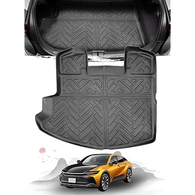 ruiya 折り畳み式 新型 トヨタ クラウン クロスオーバー 35系 ラゲッジマット 専用 クラウンクロスオーバー ラゲッジトレイ 3Ｄラゲッジマット 防水 滑らない TPE素材 防汚 超耐久性 簡単使用 無臭 折り皺なし トランクマット アクセサ