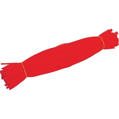 【ケース販売】(トラスコ) みかんネット 長さ45cm 赤 100本入 BESN-100-R×50袋