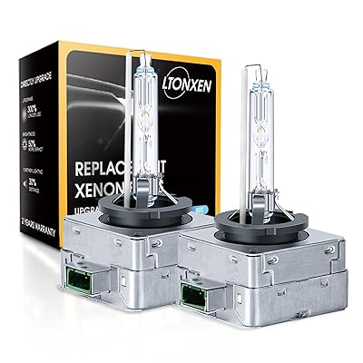 D3S ヘッドライト HIDバルブ 純正交換用 瞬間起動 6500K 車検対応 35W 12V 車用ヘッドライト (2個入り)