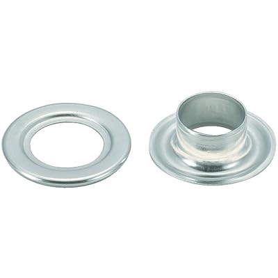 (トラスコ) 両面ハトメ アルミ 12mm 20組入 PTHPA12