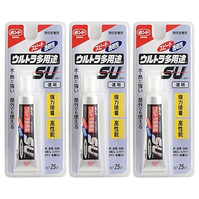 公債証書 ウルトラ多役立つことS・U せつ然たる 25ml #04592 3本入り口・入口 反発力くっ付ける剤 多役立つことくっ付ける剤 澄み切った 豪然たるくっ付ける 高性能 屋内 室外