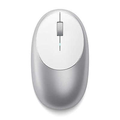 M1 無線 ワイヤレス マウス アルミ製（USB-C充電式、1200DPI、人間工学デザイン対応のBluetoothマ
