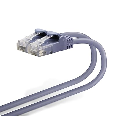 ローカルエリアネットワーク有線テレビ CAT6 1m 爪折れ押しとどめる繋ぎ やわらか 青碧 LD-GPY/BU1