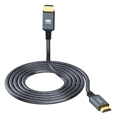 4K HDMIケーブル 15M 高速60HZ 18Gbps 編組HDMI-HDMI 2.0ケーブル PS5 PS3 PS4 PC プロジェクター 4K UHD TV/HDTV