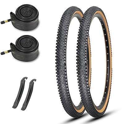 2本セット マウンテンバイク自転車タイヤ: 26×1.95インチ 60TPI 組み合わせセット - 折り畳み式