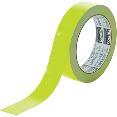 (トラスコ) 蛍光ラインテープ25mm×10m イエロー TLK-2510Y × 3巻【ケース販売】 4,502円