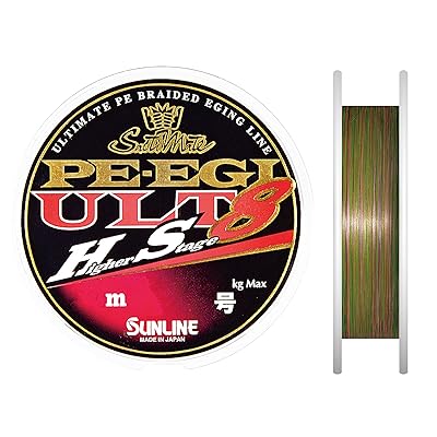 PEライン ソルティメイト PEエギ ULT HS8 180m 0.8号 6kg 8本 ホワイト・ピンク・ライトグリーン