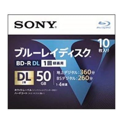 ソニー BD-R 50GB 2層 10枚パック｜ダイコク屋本店店