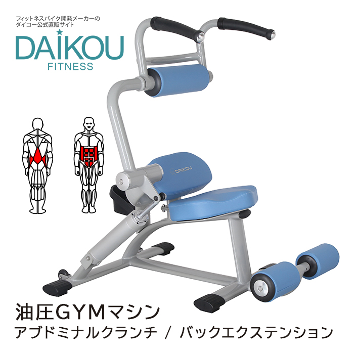 SALE／101%OFF】 油圧GYM ジム マシン アブドミナルクランチ バック