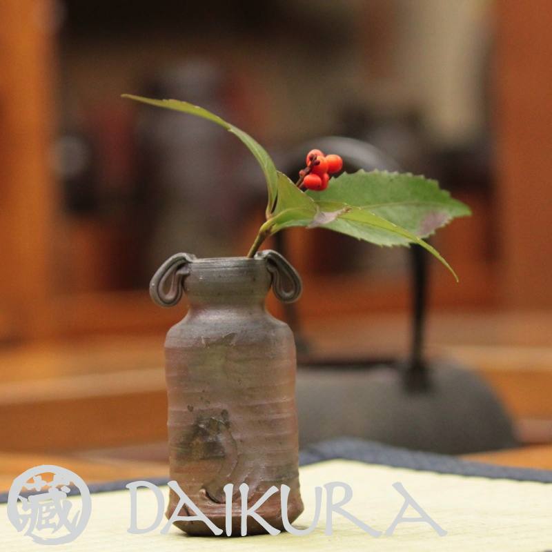 楽天市場】【備前焼 陶正園 花器】8寸花入(太) : せともの屋みさ伝