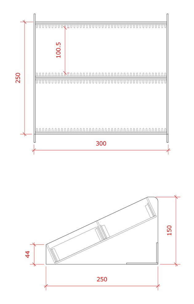 アクリル什器汎用什器PRP-040