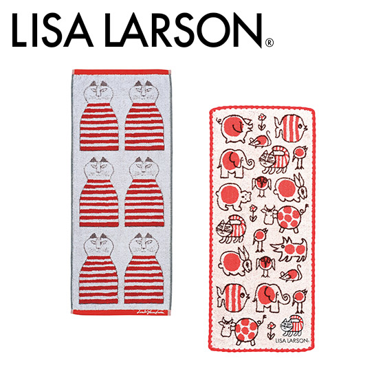 楽天市場 Lisa Larson リサ ラーソン ジャガード フェイスタオル 選べる人気キャラクター ギフト のし可 Daily 3