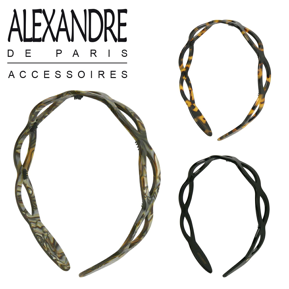 アレクサンドル　ループリボン　バレッタ 楽天市場】アレクサンドルドゥパリ リボン バレッタ ループリボン（L