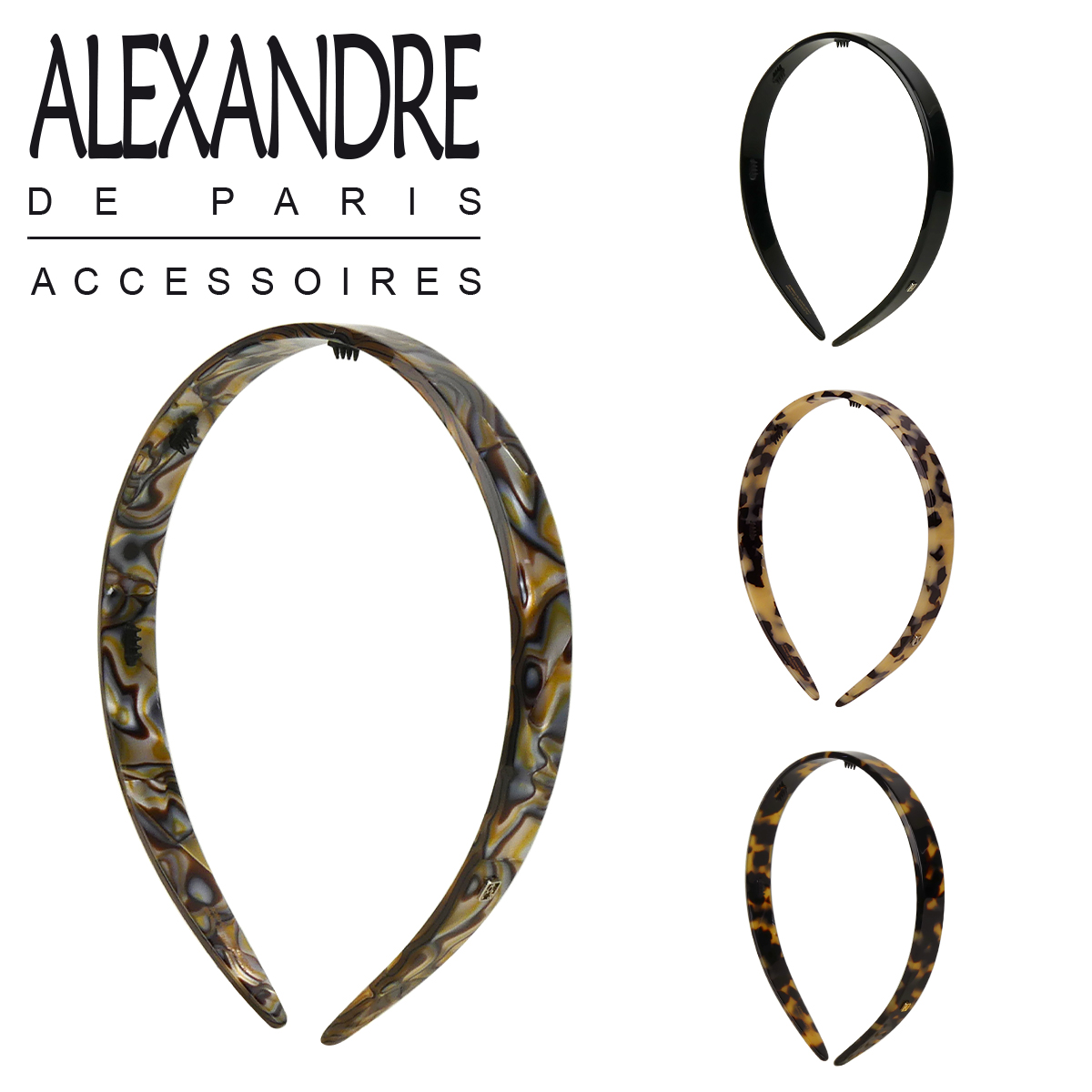 楽天市場】アレクサンドルドゥパリ カチューシャ ALEXANDRE DE PARIS