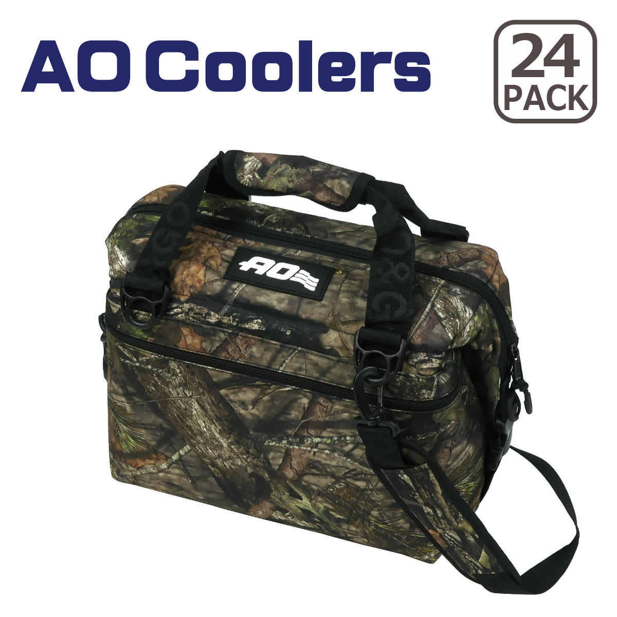 楽天市場】AOクーラーズ クーラーボックス 24 PACK MOSSY OAK COOLER