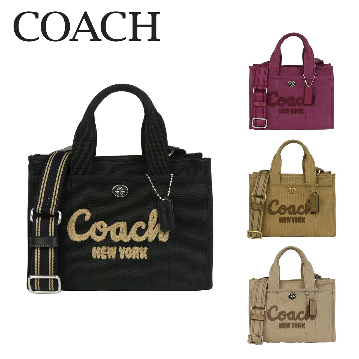楽天市場】COACH コーチ トートバッグ CARGO TOTE 42 カーゴ
