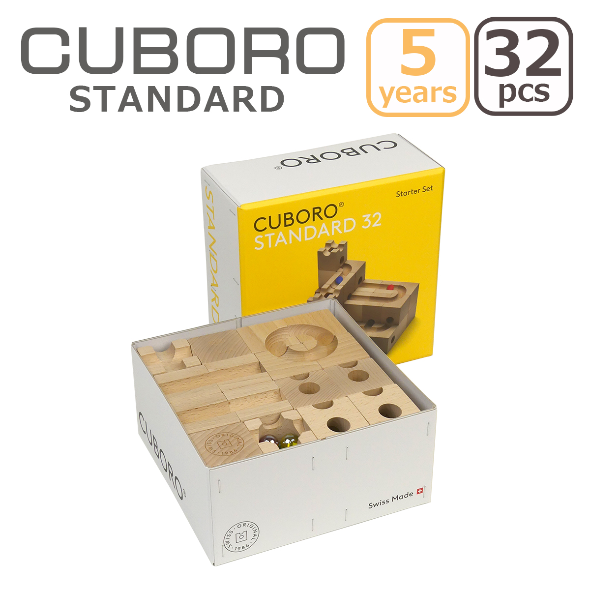 楽天市場】積み木 知育玩具 キュボロ CUBORO スタンダード 50 Standard 