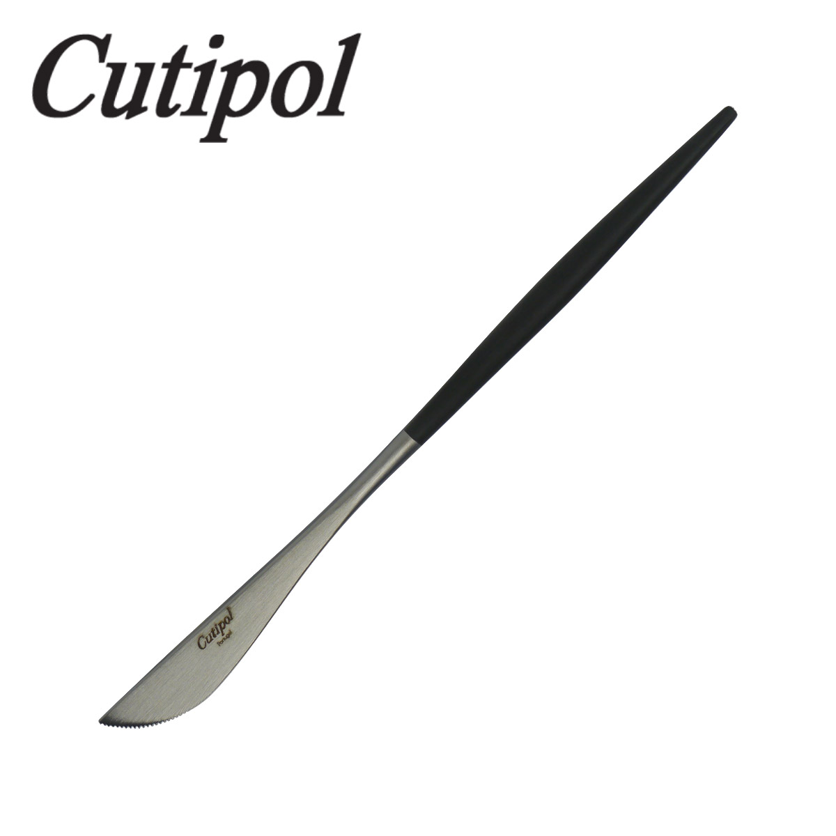 クチポール　cutipol ゴア　スプーン　フォーク　ナイフ　ブラック ゴア／GOA ブラック×ブラック カトラリー（クチポール／Cutipol