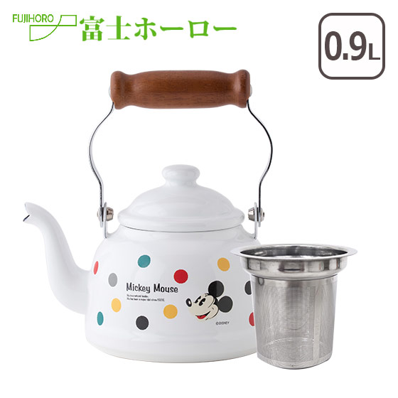 Daily 3 Fuji Enamel Disney Mickey Amp ミニーシリーズ 0 9l Tea