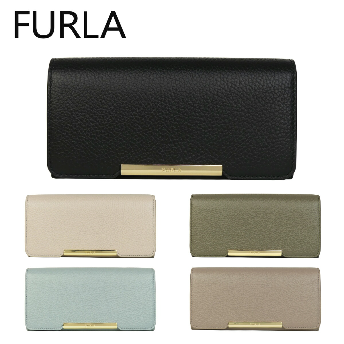 楽天市場】フルラ 長財布 レディース カメリア コンチネンタル