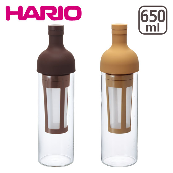 楽天市場 Hario ハリオ フィルターインコーヒーボトル 水出しコーヒーボトル 選べるカラー Daily 3