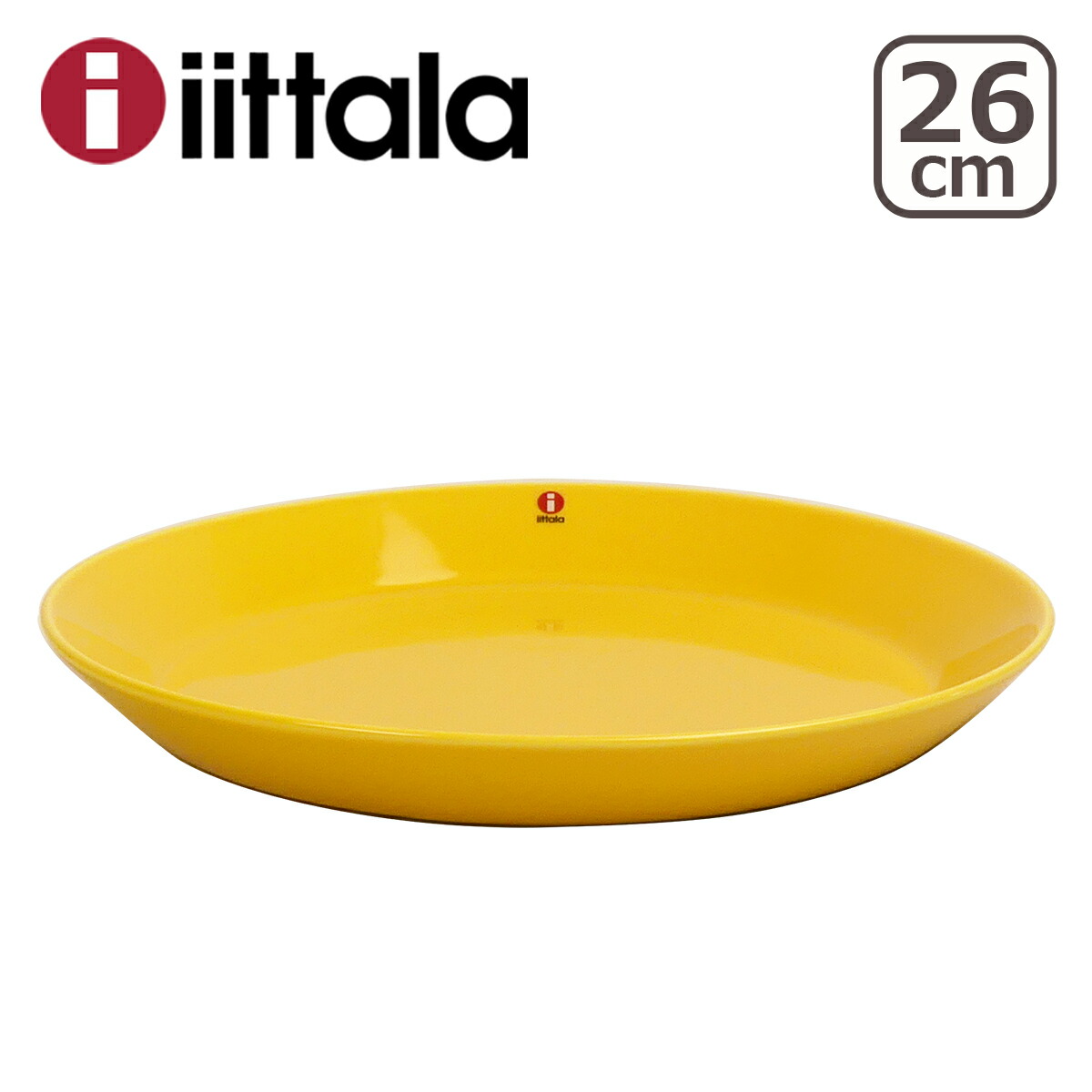 楽天市場 ポイント5倍 7 5 イッタラ Iittala ティーマ Teema 26cm プレート Honey ハニー 黄色 北欧 フィンランド 食器 Ittala Daily 3