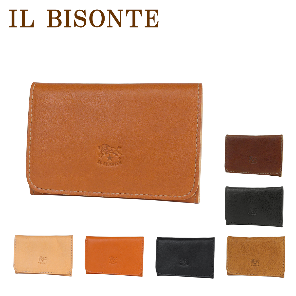 【国内即発】IL BISONTE 名刺入れ SCC121 BW553 国内即発】IL BISONTE 名刺入れ SCC121 BW553 カードケース