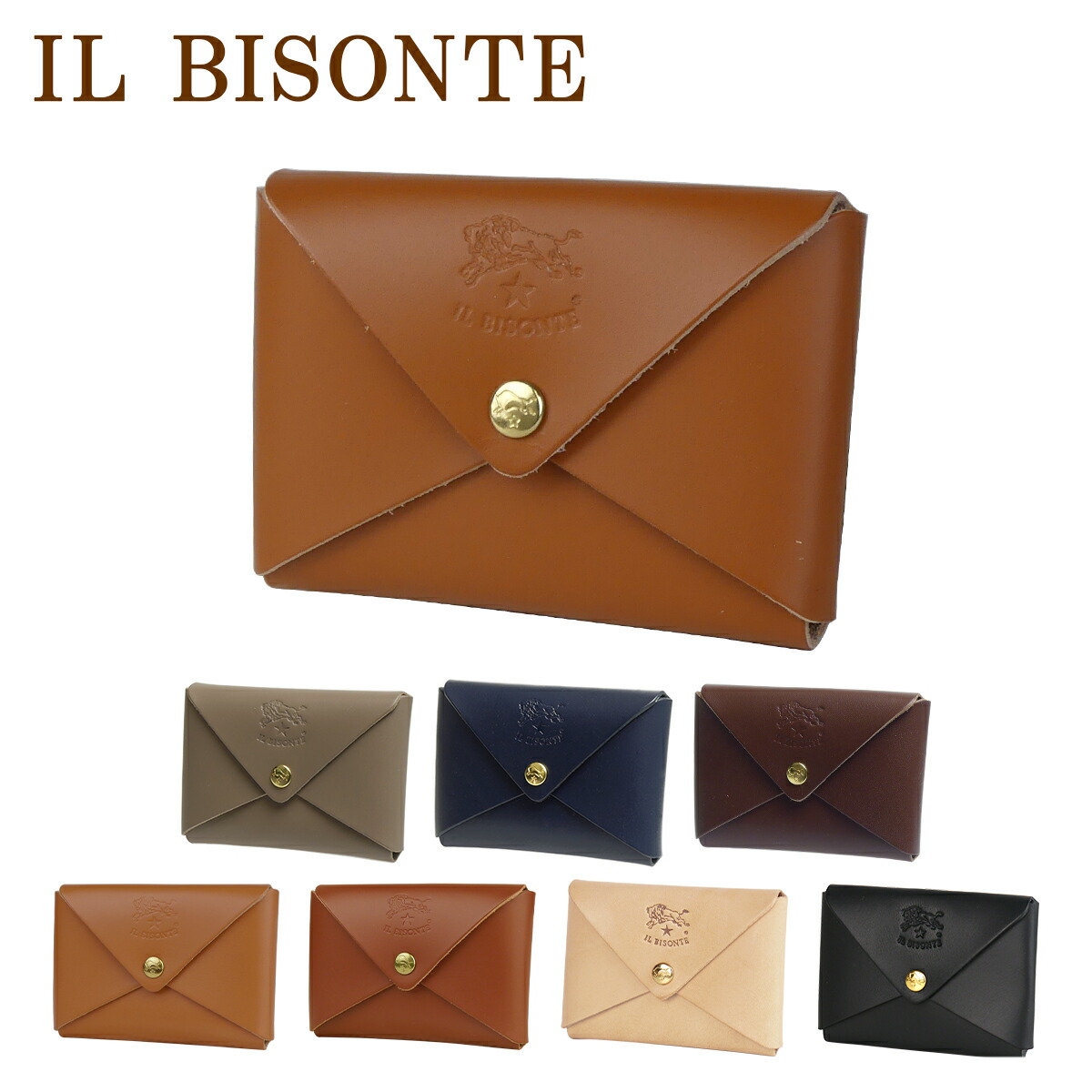 IL BISONTE イルビゾンテ 名刺入れ 名刺ケース カードケース