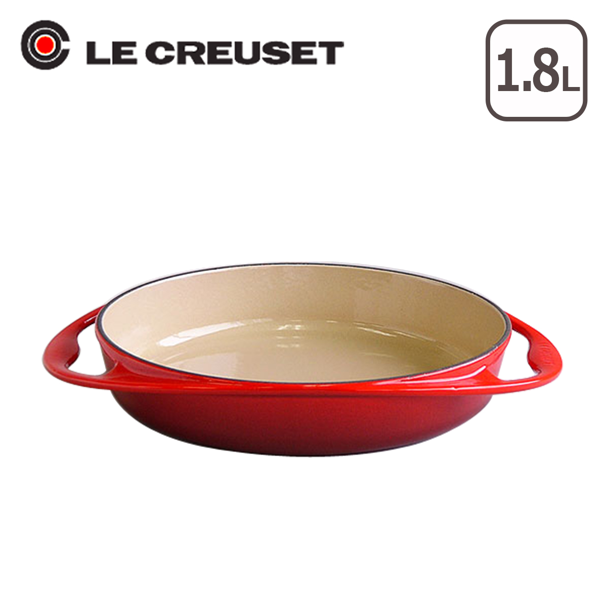 楽天市場 ルクルーゼ ル クルーゼ プレートタタン レッド Le Creuset ギフト のし可 Daily 3