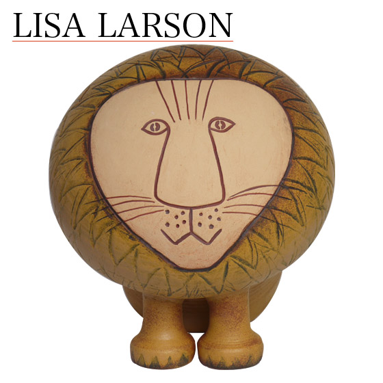 楽天市場 リサラーソン ライオン 置物 マキシ リサラーソン 特大 動物 Lisalarson Lisa Larson Lions Maxi 陶器 北欧 オブジェ Daily 3