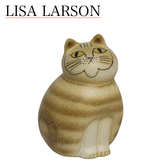 楽天市場 リサ ラーソン 置物 ねこ 猫 ネコ リサラーソン キャットミア ミディアム 中 ブラウン 動物 Lisalarson Lisa Larson Mia Cat Cats Mia Midi キャット 陶器 北欧 オブジェ Daily 3