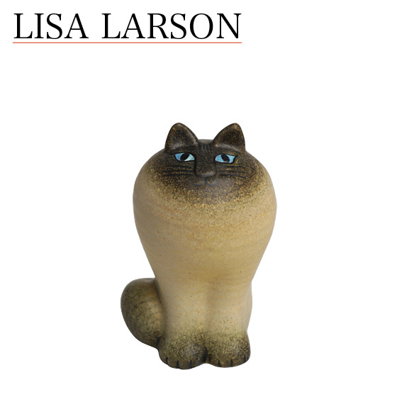 リサ・ラーソン 置物 キャット マヤ ネコ（リサラーソン）猫 ホワイト 動物 LisaLarson（Lisa Larson）Cat Maya 1151004 陶器・北欧・オブジェ