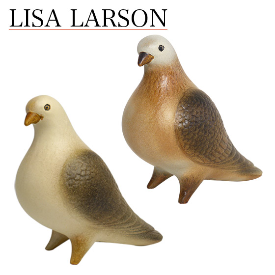 楽天市場 Max1 000円offクーポン リサ ラーソン ピジョン 置物 ハト 動物 Lisalarson Lisa Larson Pigeon くちばし黄色系 茶色系 鳥 陶器 北欧 オブジェ Daily 3
