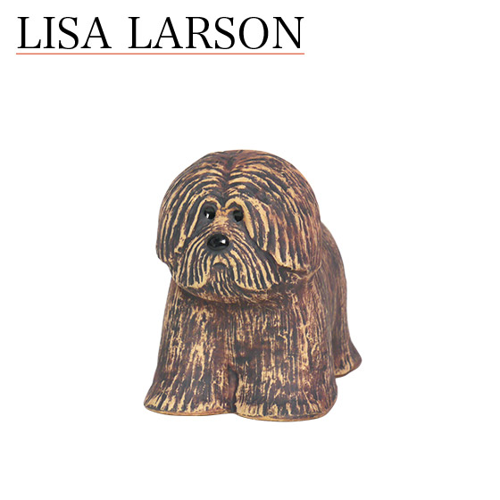 楽天市場 リサ ラーソン 置物 リサラーソン ミニケンネル ルーファス シープドッグ 動物 Lisalarson Lisa Larson Mini Kennel Rufus Dog 犬 陶器 北欧 オブジェ Daily 3