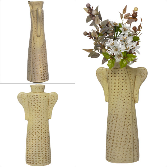 再入荷 Lisa フラワーベース リサラーソン Larson 陶芸