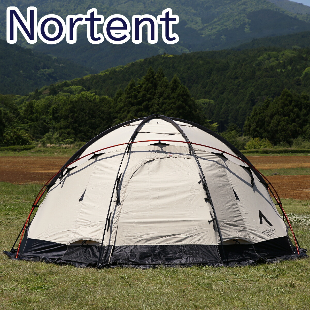 【楽天市場】ノルテント ギャム6 PC アークティック Gamme 6PC ARCTIC（No.4300）テント 6人用テント ポリコットン