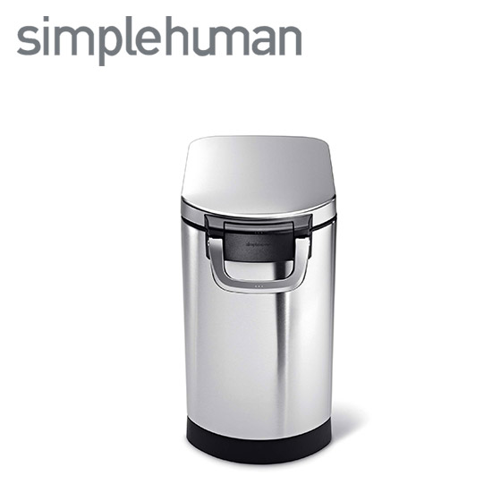 シンプルヒューマン ペットフードカン Simplehuman フードストッカー ドライフード 密閉容器 わんこ ごはん 犬 北海道 沖縄配送不可 Umu Ac Ug