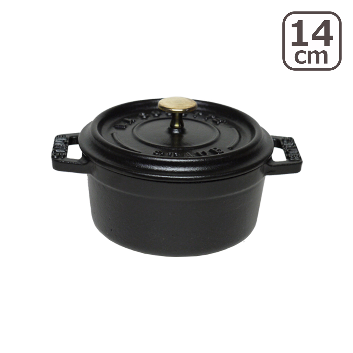 スタイル:01)ココットラウンド14cm】staub ストウブ 「 ピコ ココの+