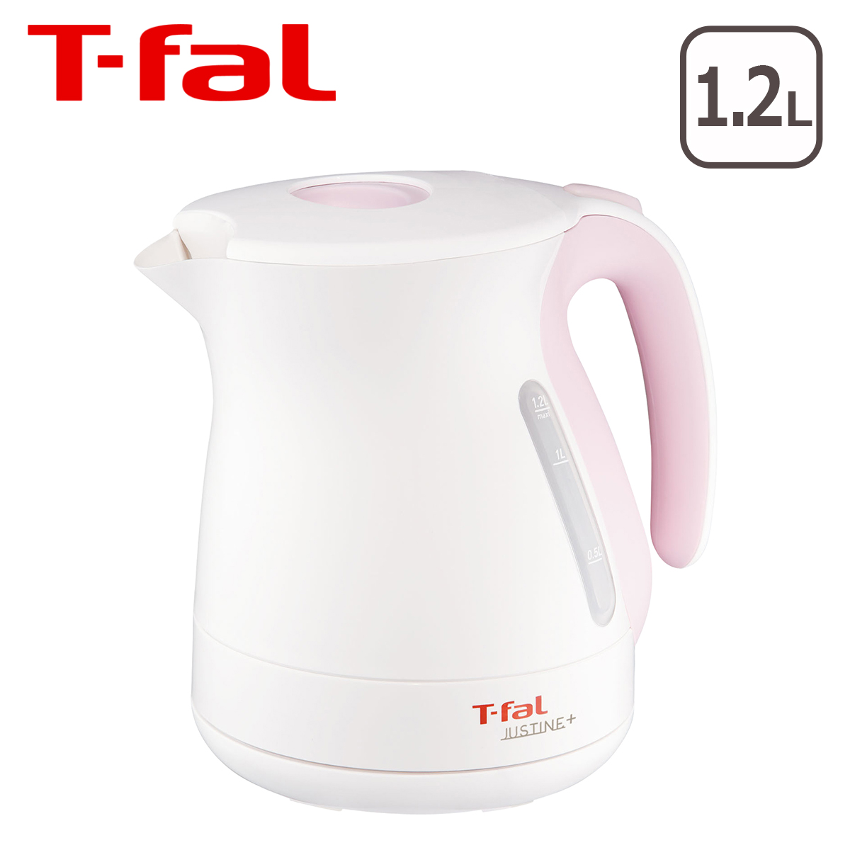 T-FAL 電気ケトル (1.2L) カカオブラック ジャスティン プラス - 通販