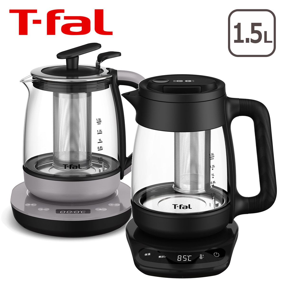 楽天市場】【ポイント5倍 4/25】ティファール T-fal 電気ケトル