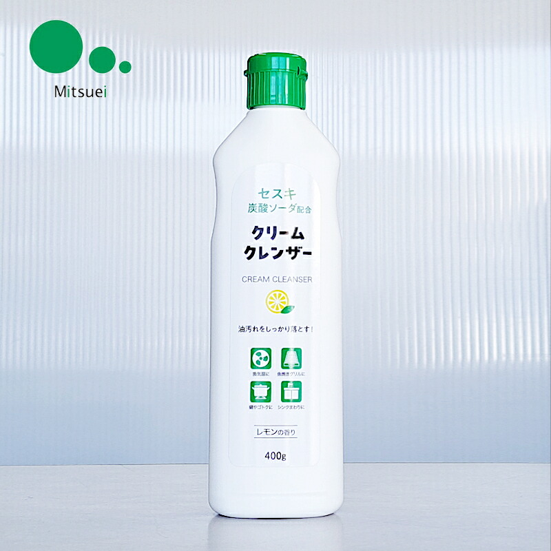 楽天市場】【台所用クリームクレンザー】ミツエイ クリームクレンザー
