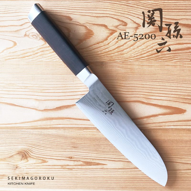 楽天市場】【包丁】関孫六 包丁 ダマスカス 牛刀 210mm AE5205