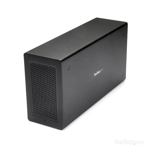 StarTechPCIe外付けケースThunderbolt3接続1xPCIExpress3.0x165K4Kビデオ出力TB31PCIEX16