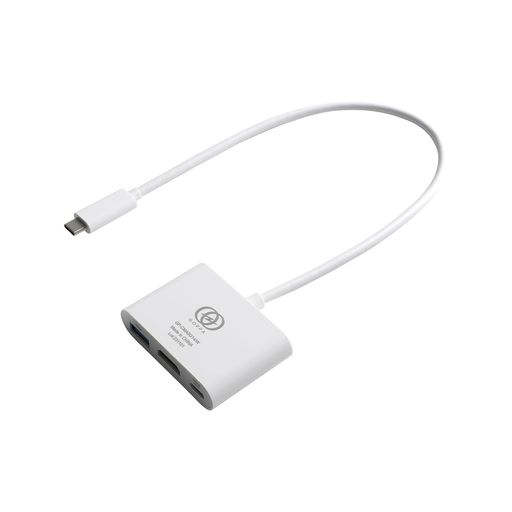 GOPPAゴッパPD140W対応マルチポートハブホワイトHDMI(4K60Hz)/USB-A/USB-C・・ポートMacBookPro/Surface/iPhone15対応、M1/M2/M3Mac対応GP-CMA5G14/W-EC