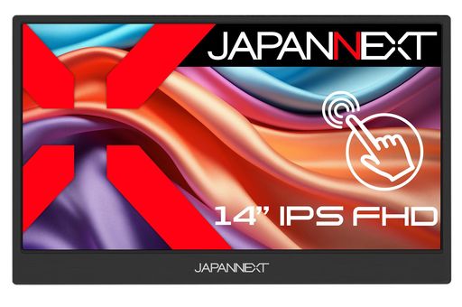【EC敷き地押さえる】JAPANNEXT 14in IPSダイアログボックス積み上げる 10点マルチタッチ相応う 盛りだくさん固定ディスク(1920x1080)解像力 可動性管する JN-MD-IPS14F-T miniHDMI USB Type-C HDR かっこ良い入れもの付き添い人