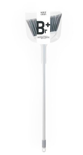 日本クリンテックKa:zclean床用ホーキ\u0026チリトリセットホワイト幅24珊全長86珊屋内外先欠けら化繊衣料繊維詰まらないゴミや砂ぼこりの洗い濯ぎ【お得な10本仕かける】 日用品雑貨・文房具・手芸-掃除用品