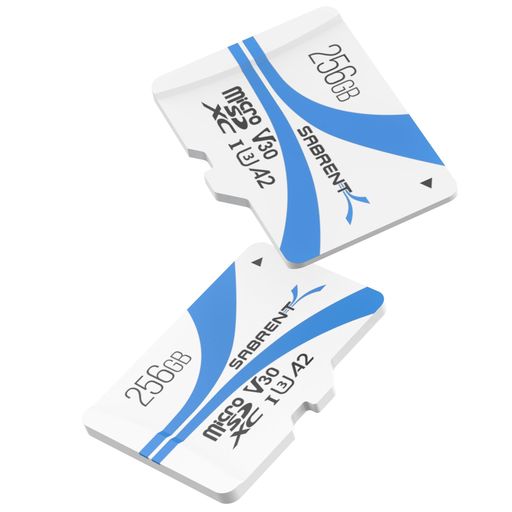SABRENTMICROSD歌留多256GBX2まいくろSDXC歌留多V30、記憶装置歌留多、UHS-II記憶装置歌留多、なおなお書き5・なおなお書き4・Macbook余分の物のデバイスで最大限度100MB/s秒の弾丸道路遷らす(SD-MQ30-256X2)