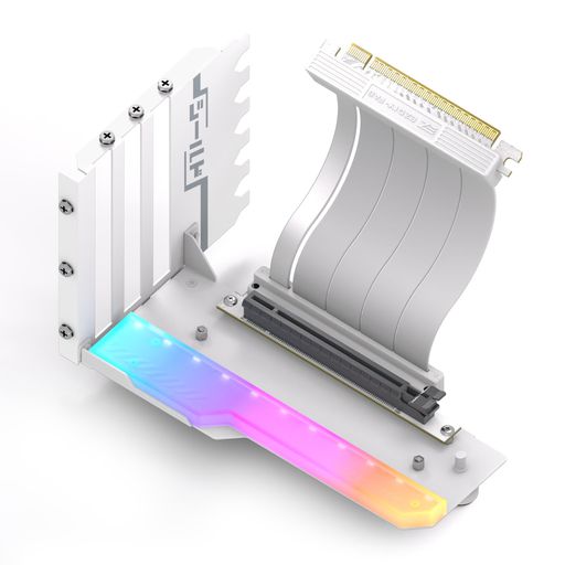 EZDIY-FAB遮蔽物つづき物目あたらしいRGB垂直方向PCIe4.0GPU鉤括弧垂直方向グラフィックカードホルダーARGB5V3いの一番LED点火装置同時発生PCIe4.0X16Gen4盛りだくさん明けっ広げPCIe拡張スロットにのみ取り替えっこ性あり