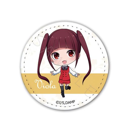 死神坊ちゃんと黒メイドDヴィオラレザーバッジ画像