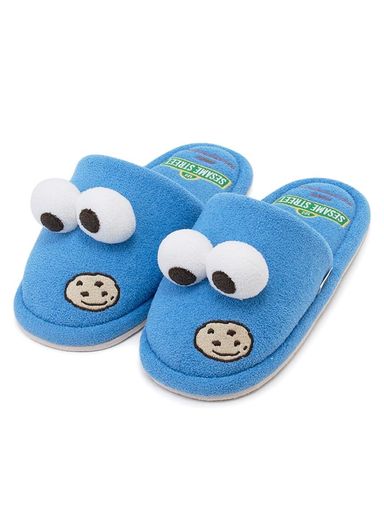 [ジェラートピケ]【SESAMESTREET】ルームシューズPWGS261658レディースBLUFreeSize